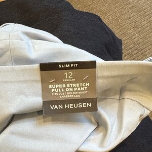 Van Heusen Super Stretch Skinny Pants - Light Gray